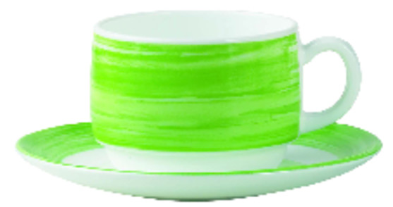 Tasse brsuh vert 19cl