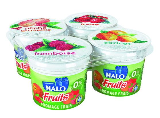 Fromage frais aux fruits