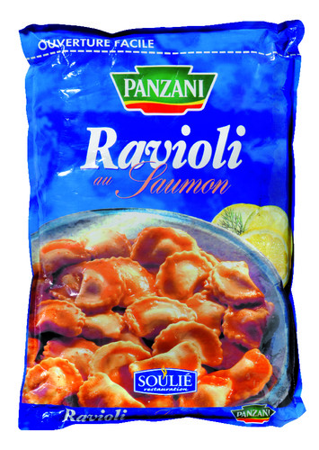 Ravioli au saumon sauvage