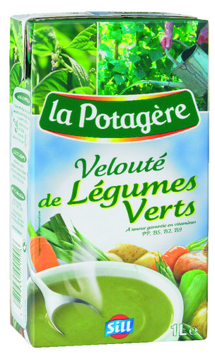 Potage de légumes verts