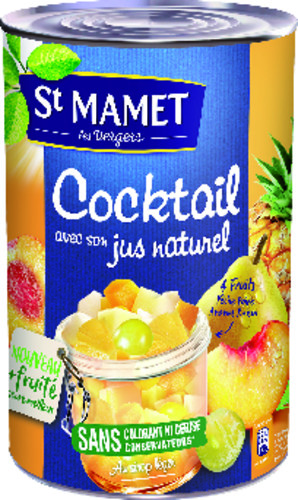 Cocktail de fruits au sirop