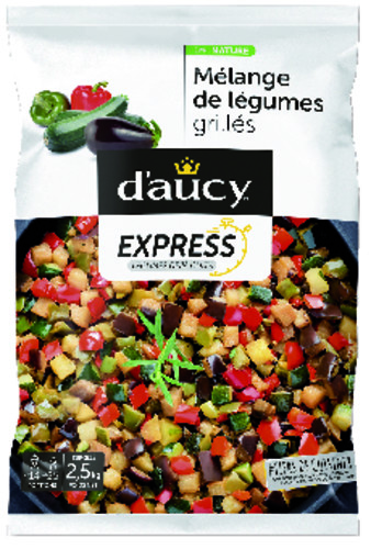 Mélange de légumes grillés