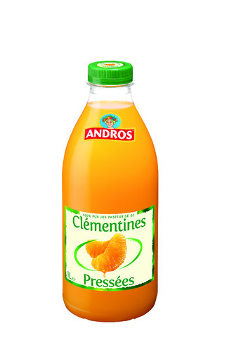 Jus de clémentine pressée