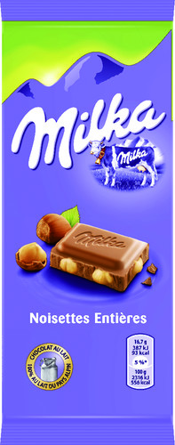 Milka tablette de chocolat