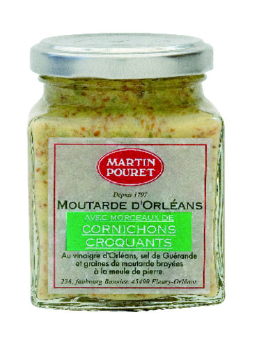 moutarde d'Orleans cornichon