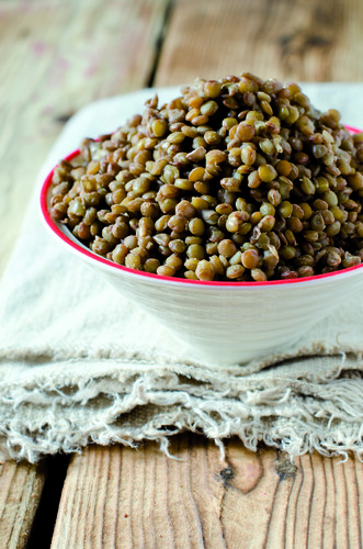 Lentilles vertes