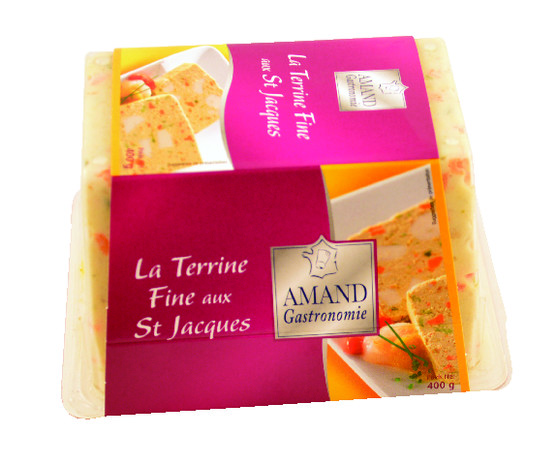 Terrine fine de saint jacques