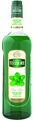 Sirop menthe verte