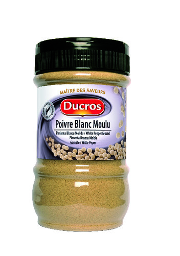 Poivre blanc moulu