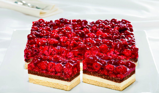 Gâteau à la framboise