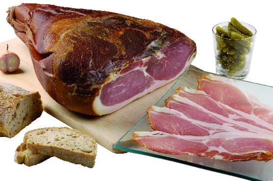 Jambon sec fumé