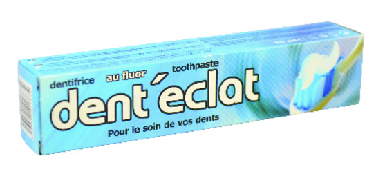 Dentifrice fluor