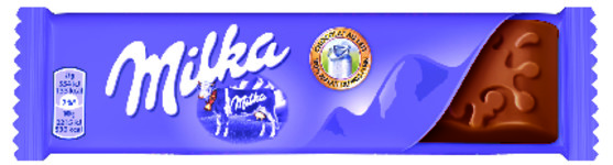 Milka mini tablette chocolat