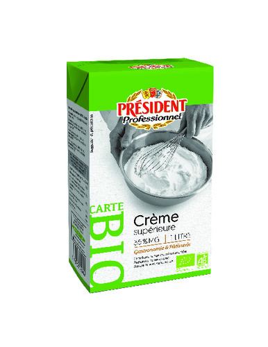 Crème liquide stérilisée uht