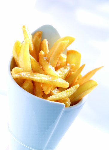 Frites coupe irrégulière