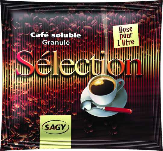 Café soluble granulé