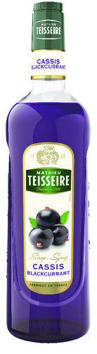 Sirop cassis mathieu teisseire