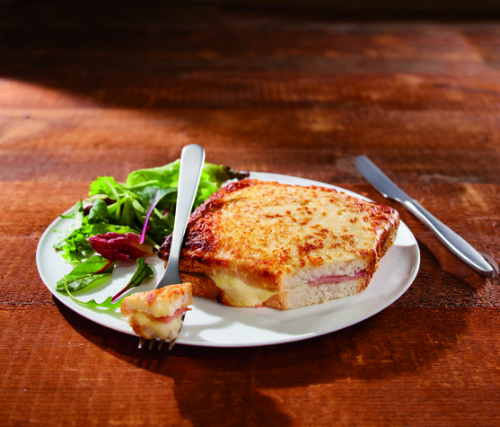 Croque monsieur toaste