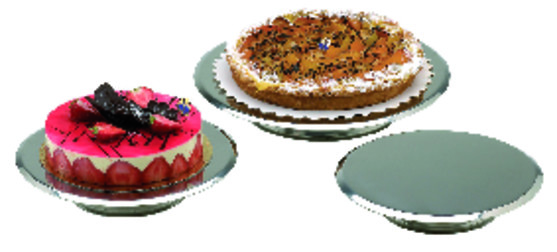 Plateau gueridon inox 240