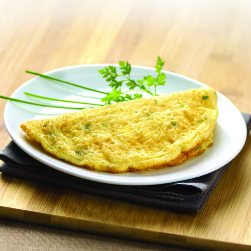 Omelettes demi lune