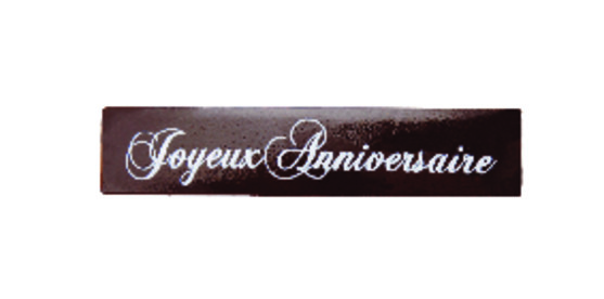 Plaque Joyeux Anniversaire