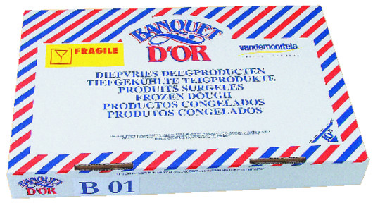 Plaque feuilletée margarine