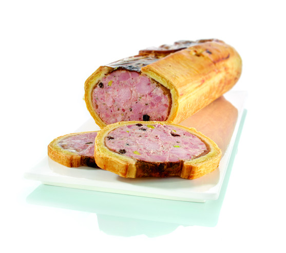 Pâté en croûte de caille aux