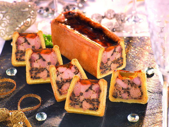 Paté  en croute mini au foie