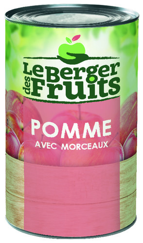 Compote pomme morceaux