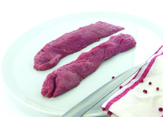 Onglet de veau V éclate