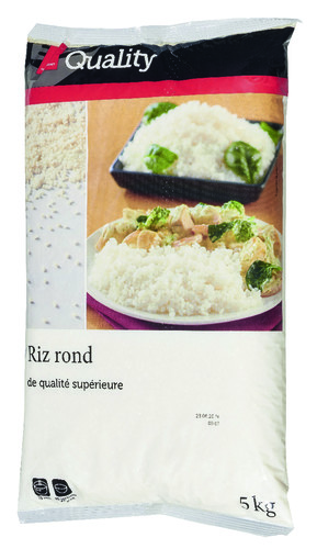 Riz rond blanc