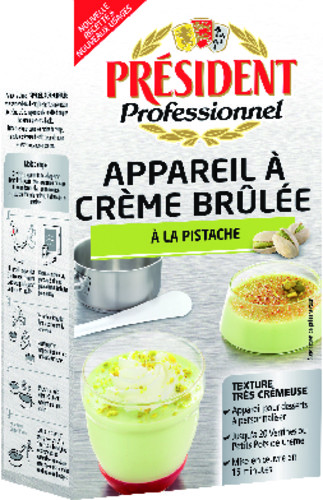 Crème brûlée uht pistache