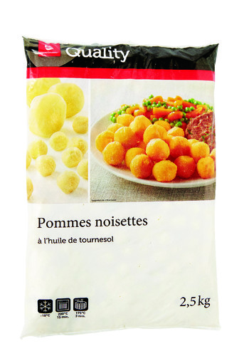 Pomme de terre façon noisette