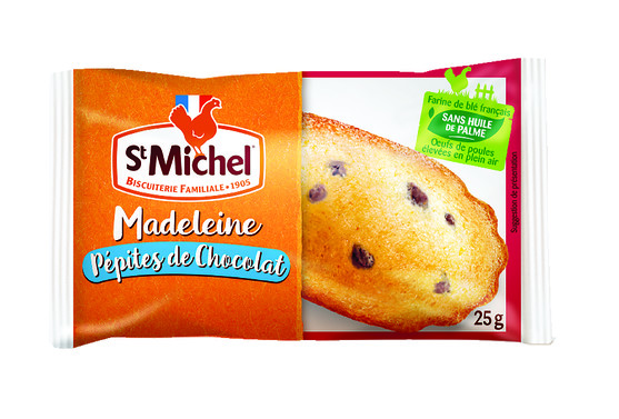 Madeleine aux pépites