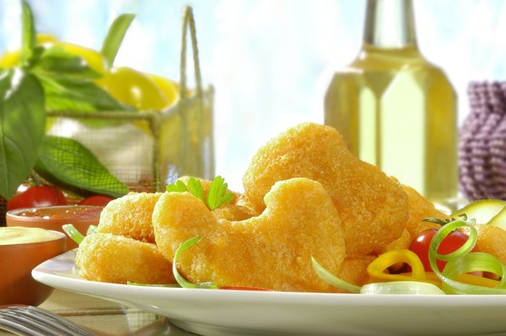 Nuggets poisson pané