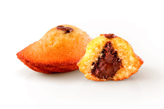 Madeleine fourrée chocolat