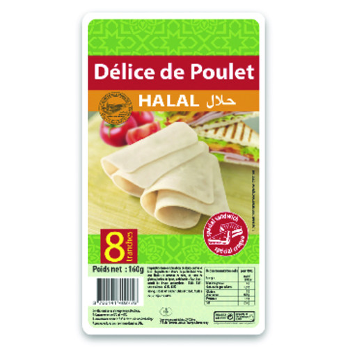 Délice de poulet 8 tranches