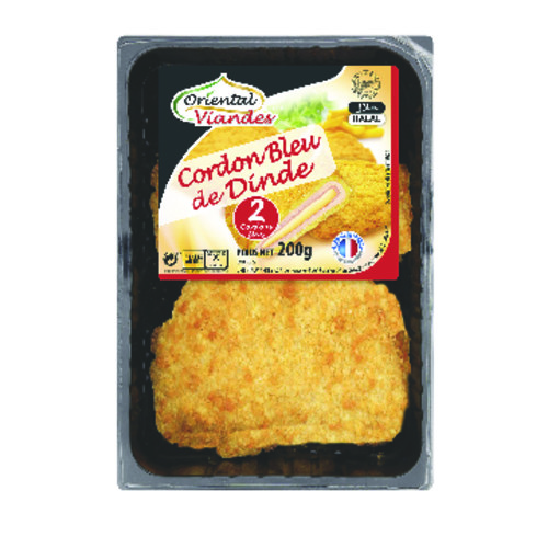 Cordon bleu de dinde cuit