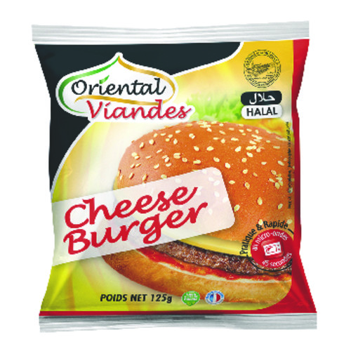 Cheese burger halal