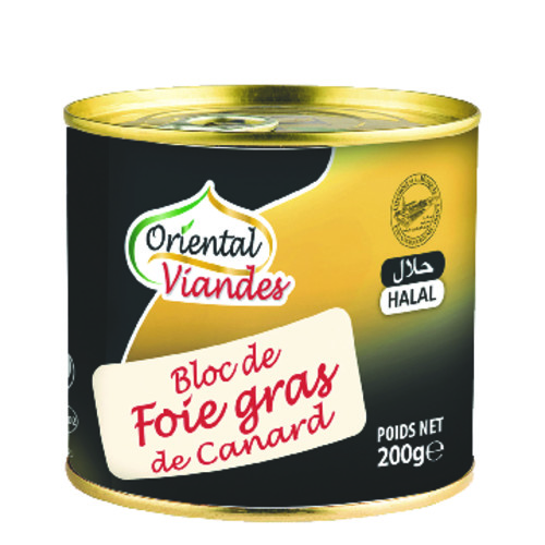Foie gras de canard halal