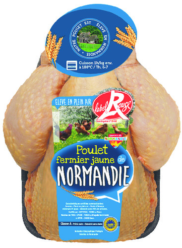 Poulet fermier jaune