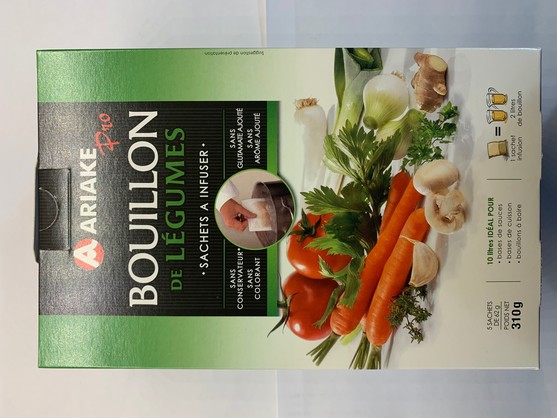 Bouillon de légumes déshydraté