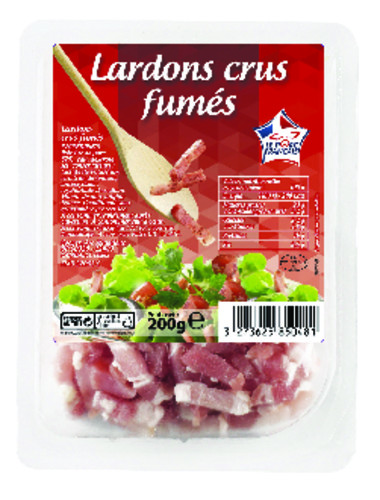 Lardon cru fumé vpf