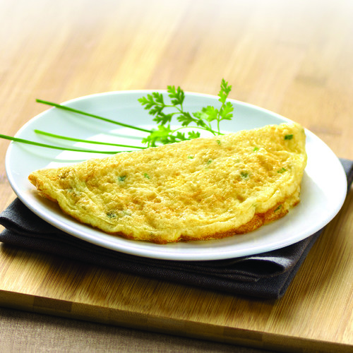 Omelette demi lune