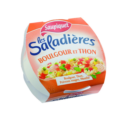 Saladière boulgour et thon