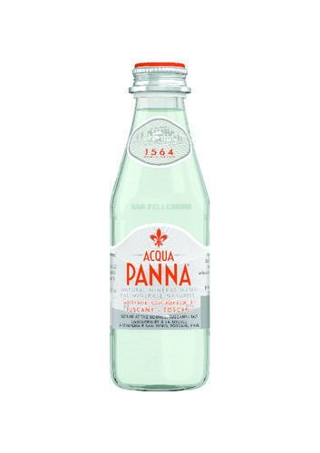 Acqua panna verre perdu