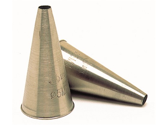 Douille unie en inox x 2