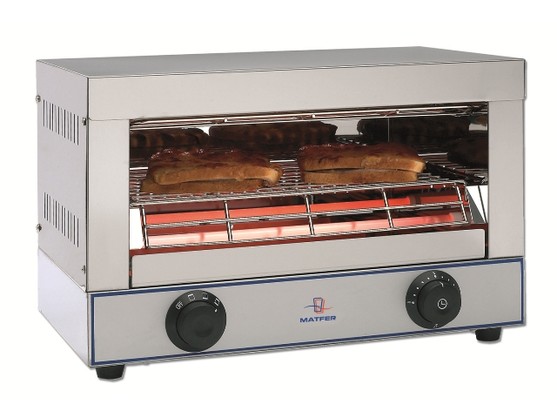 Tube quartz toaster