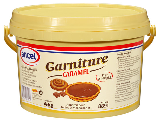 Garniture caramel