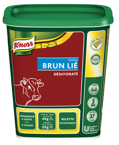 Fonds brun lié déshydraté 750g